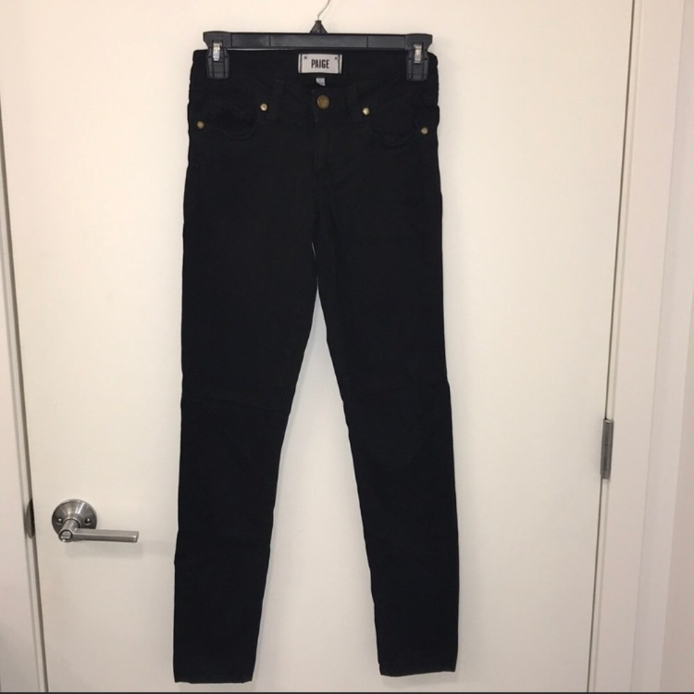Paige Black ultra skinny verdugo jeans